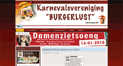 Desktop Screenshot of burgerlust.nl