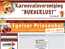 Tablet Screenshot of burgerlust.nl